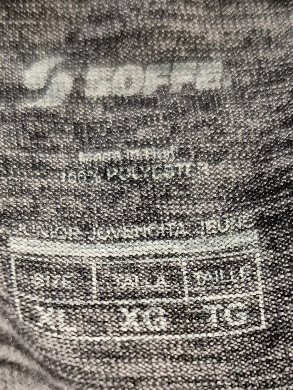 Soffe Women's Charcoal Tank Top - Picture 5 of 6